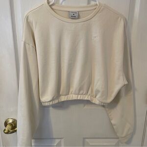 Gymshark Whitney Simmons cream crewneck